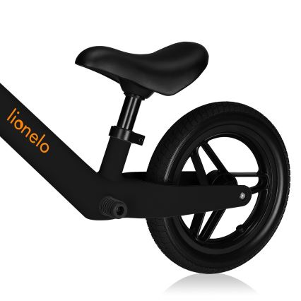 Lionelo - Løbecykel TONI Sort/Orange