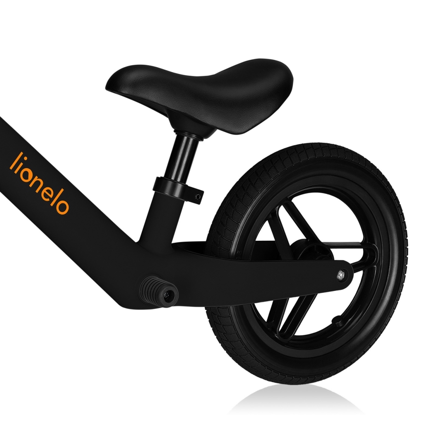 Lionelo - Løbecykel TONI Sort/Orange
