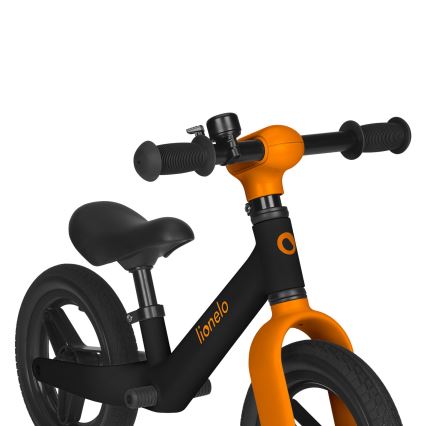 Lionelo - Løbecykel TONI Sort/Orange