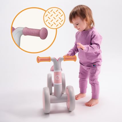 Lionelo - Løbecykel VILLY Pink Rose