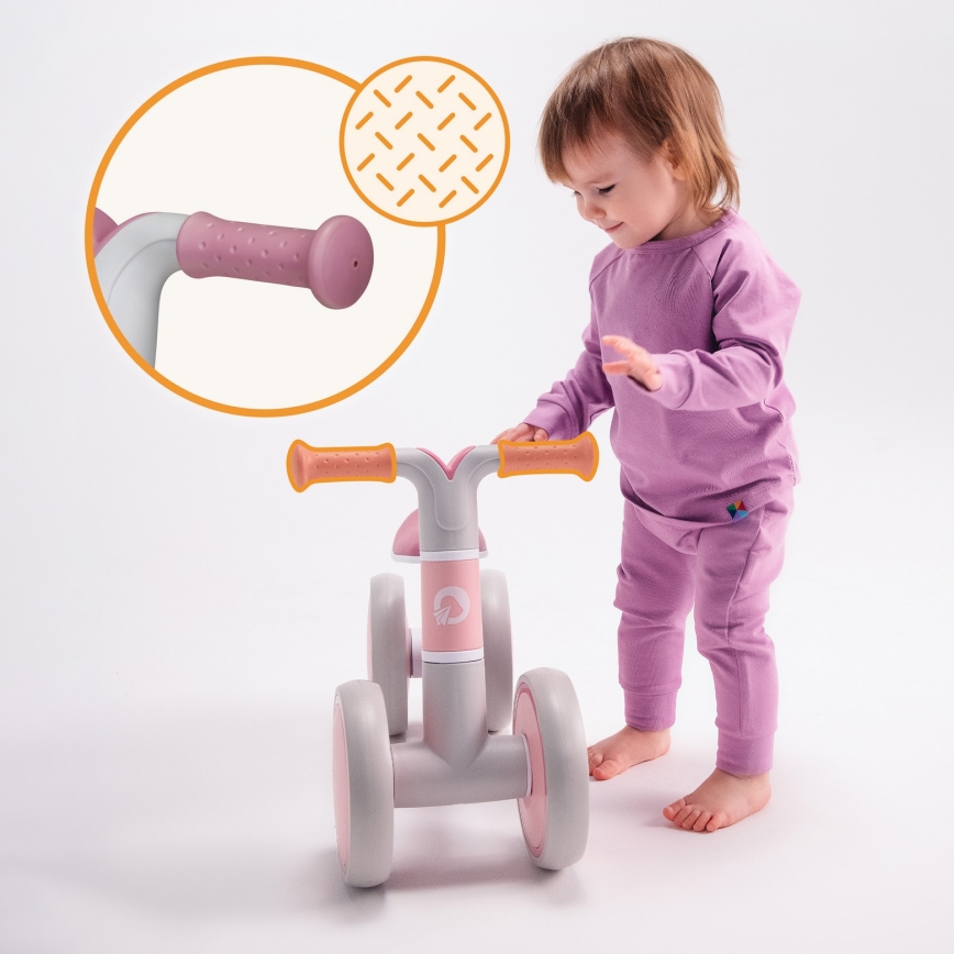 Lionelo - Løbecykel VILLY Pink Rose