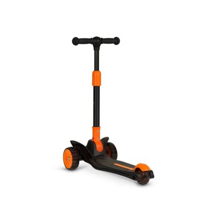 Lionelo - Løbehjul til børn TIMMY 3xAA orange/sort