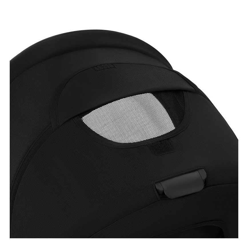 Lionelo - MERIL 3-i-1 kombineret klapvogn Black Onyx