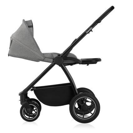Lionelo - MERIL 3-i-1 kombivogn Grey Stone