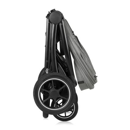 Lionelo - MERIL 3-i-1 kombivogn Grey Stone