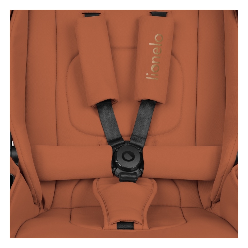 Lionelo - MIKA PLUS 2-i-1 barnevogn Brown Rust