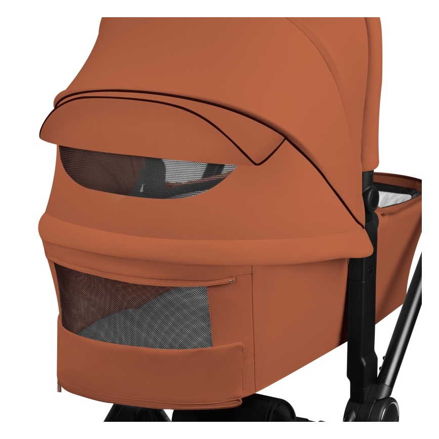 Lionelo - MIKA PLUS 2-i-1 barnevogn Brown Rust