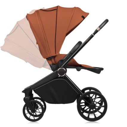 Lionelo - MIKA PLUS 2-i-1 barnevogn Brown Rust