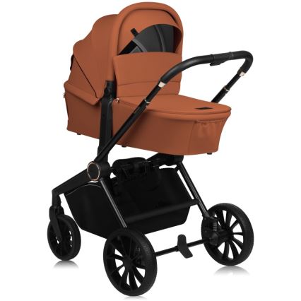 Lionelo - MIKA PLUS 2-i-1 barnevogn Brown Rust