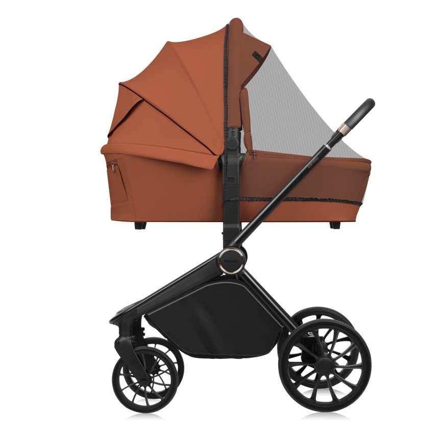 Lionelo - MIKA PLUS 2-i-1 barnevogn Brown Rust