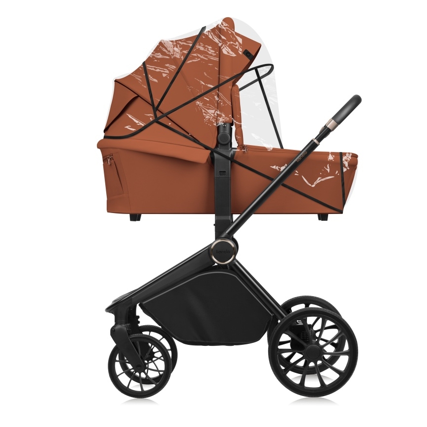 Lionelo - MIKA PLUS 2-i-1 barnevogn Brown Rust