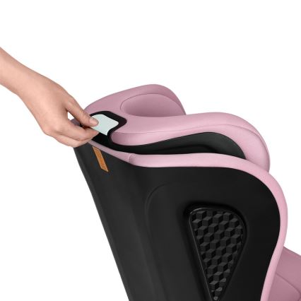 Lionelo - NEAL i-Size autostol til 100-150 cm, Pink Lilac