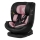 Lionelo - Omdrejelig bilstol med base BASTIAAN i-Size 40-150 cm Pink Rose