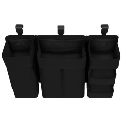 Lionelo - Organizer til babyseng 3-i-1 SIDEPOCKET Sort