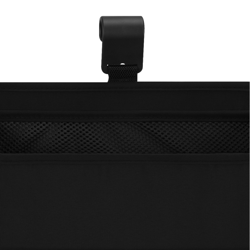 Lionelo - Organizer til babyseng 3-i-1 SIDEPOCKET Sort