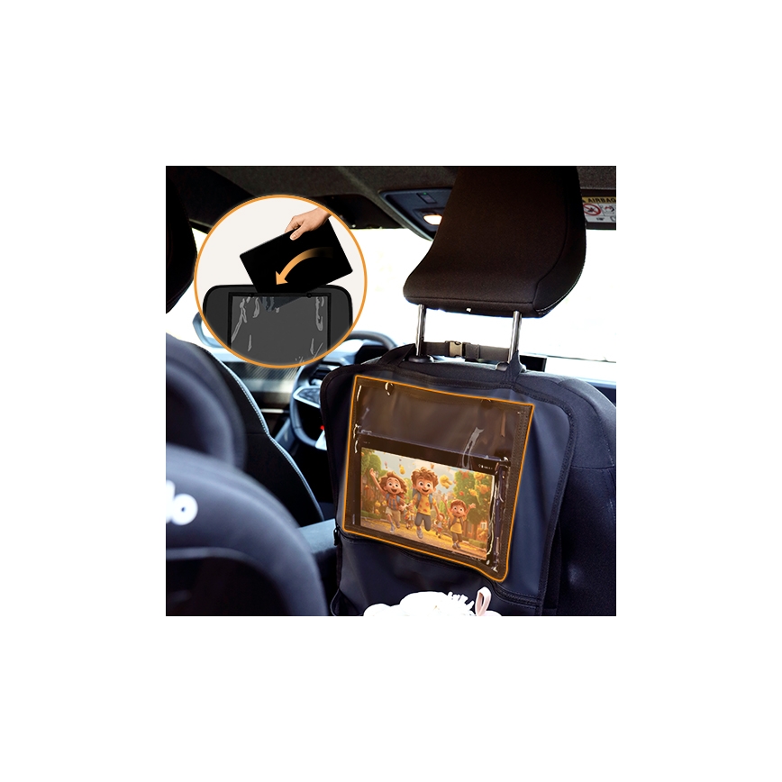 Lionelo - Organizer til bil SEAT ORGANIZER, sort