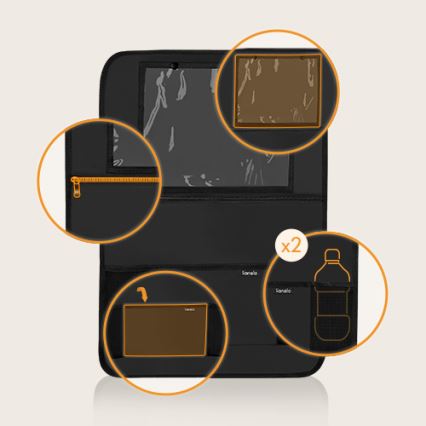 Lionelo - Organizer til bilen SEAT ORGANIZER Sort