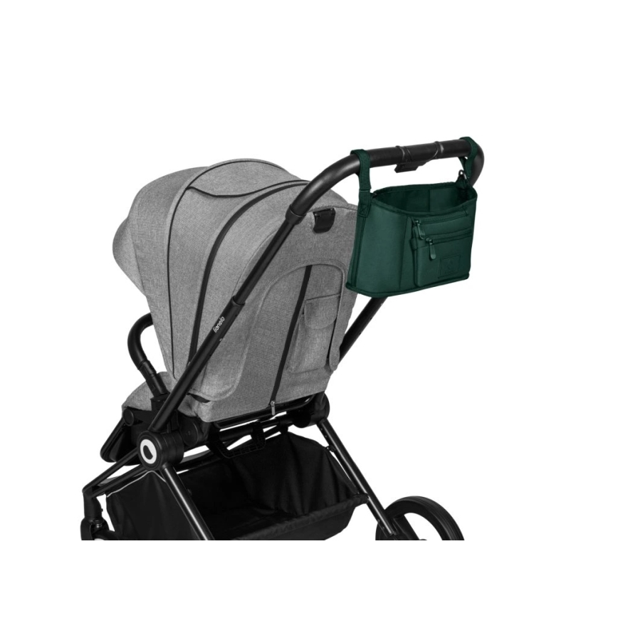 Lionelo - Organizer til klapvogn LITTLE CUBE Green Forest