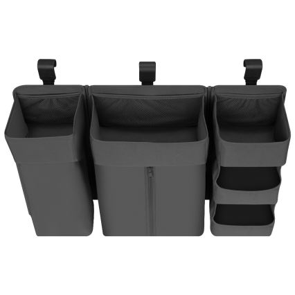 Lionelo - Organizer til tremmeseng 3-i-1 SIDEPOCKET Grå