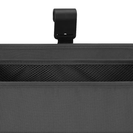 Lionelo - Organizer til tremmeseng 3-i-1 SIDEPOCKET Grå