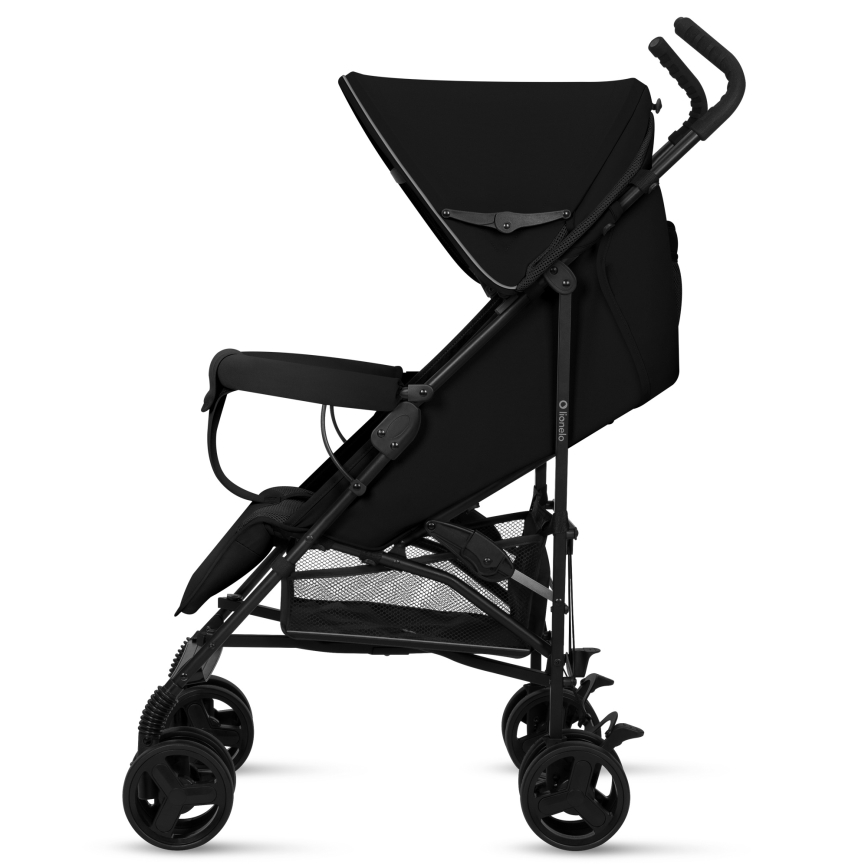 Lionelo - Paraplyklapvogn ELIA Sort Onyx