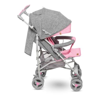 Lionelo - Paraplyklapvogn IRMA Pink