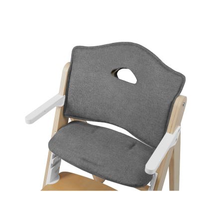 Lionelo - Polstring til børnehøjstol FLORIS CUSHION Grey Stone