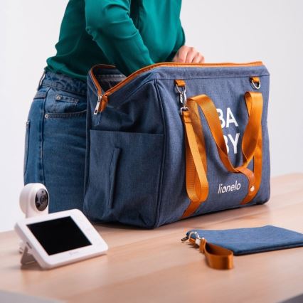 Lionelo - Pusletaske til klapvogn IDA Blue Denim