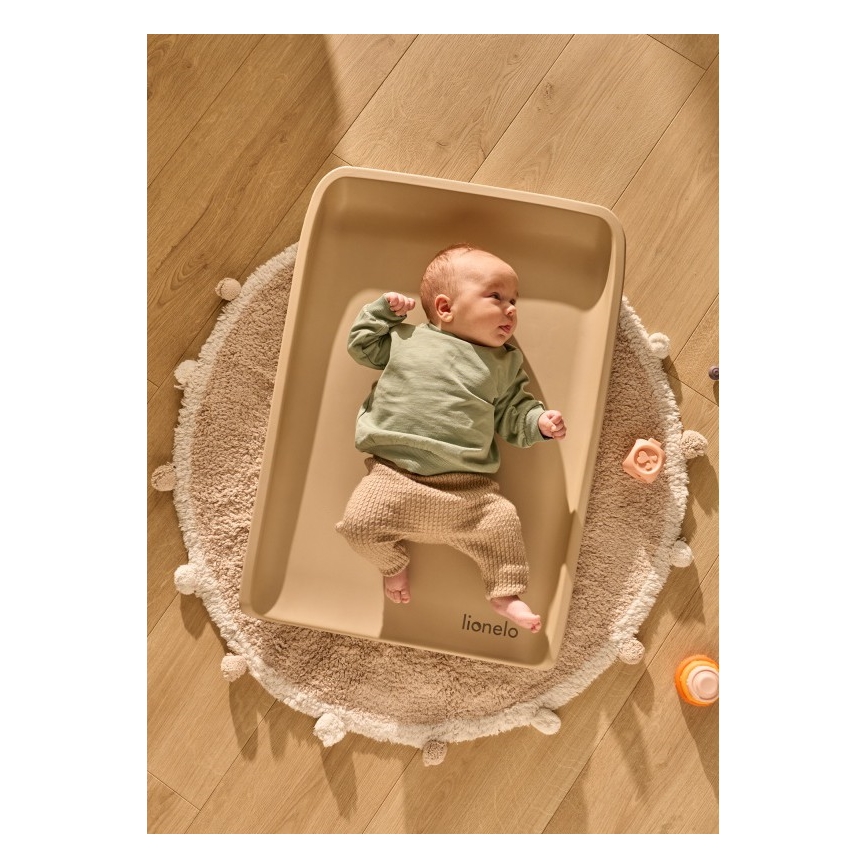 Lionelo - Pusleunderlag MEGS 49 x 70 cm, sandbeige