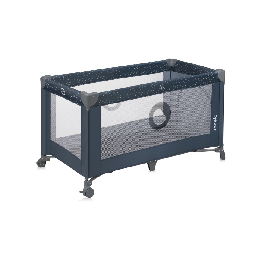 Lionelo - Rejsebarneseng STEFI Blue Grey