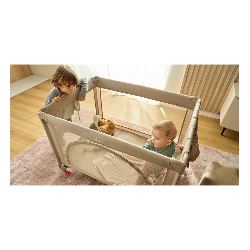 Lionelo - Rejsebeskyttelse LAURA Beige Sand