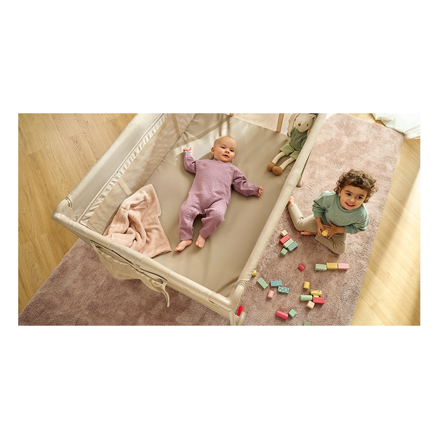 Lionelo - Rejsebeskyttelse LAURA Beige Sand