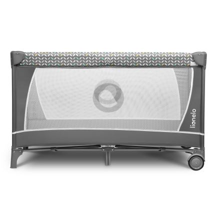 Lionelo - Rejsemadras FLOWER Grey Scandi