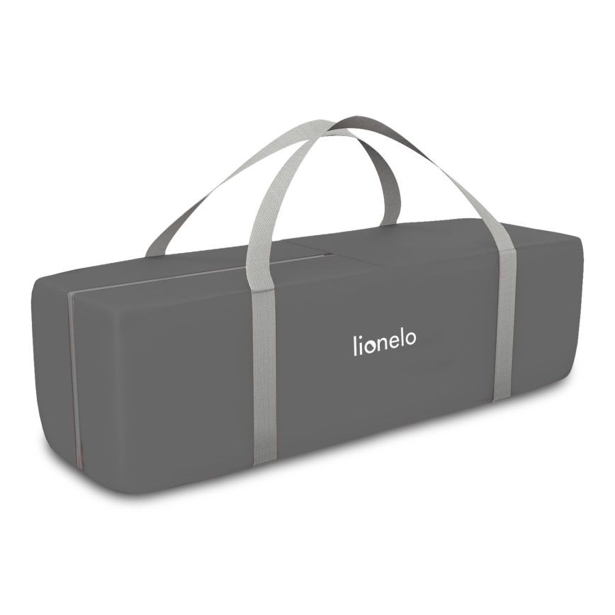 Lionelo - Rejsemadras FLOWER Grey Scandi