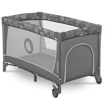 Lionelo - Rejsemadras FLOWER Grey Stone