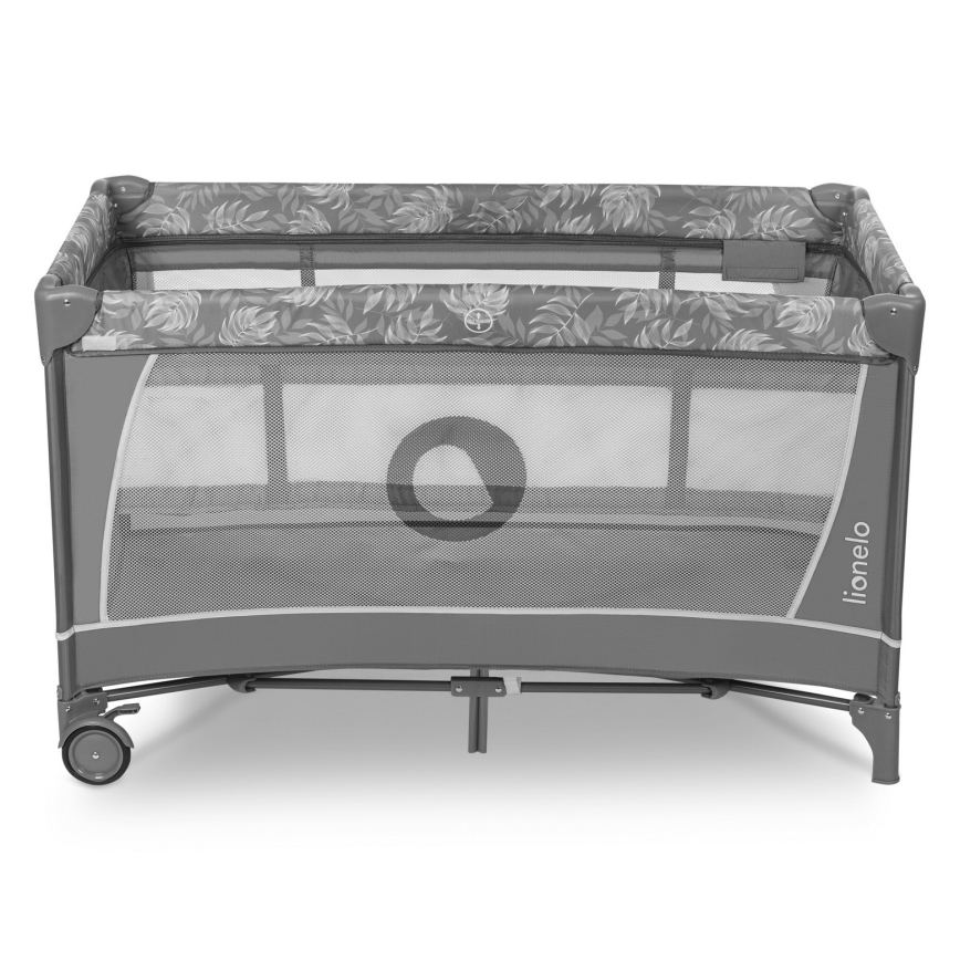Lionelo - Rejsemadras FLOWER Grey Stone