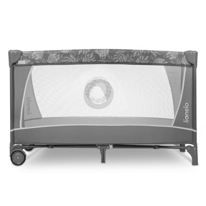 Lionelo - Rejsemadras FLOWER Grey Stone