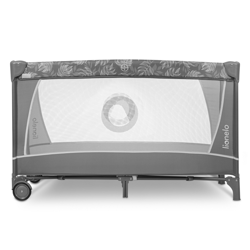Lionelo - Rejsemadras FLOWER Grey Stone