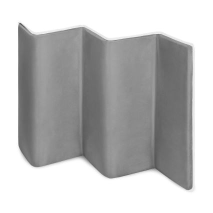 Lionelo - Rejsemadras FLOWER Grey Stone