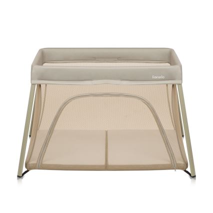Lionelo - Rejseseng 3-i-1 ALICE Beige Oliven