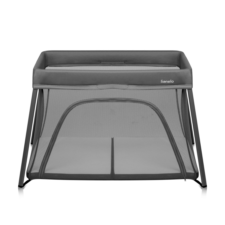 Lionelo - Rejseseng 3-i-1 ALICE Grey