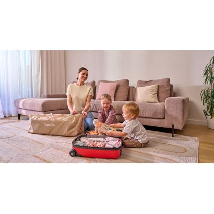 Lionelo - Rejseseng 3-i-1 ELLEN Beige Sand