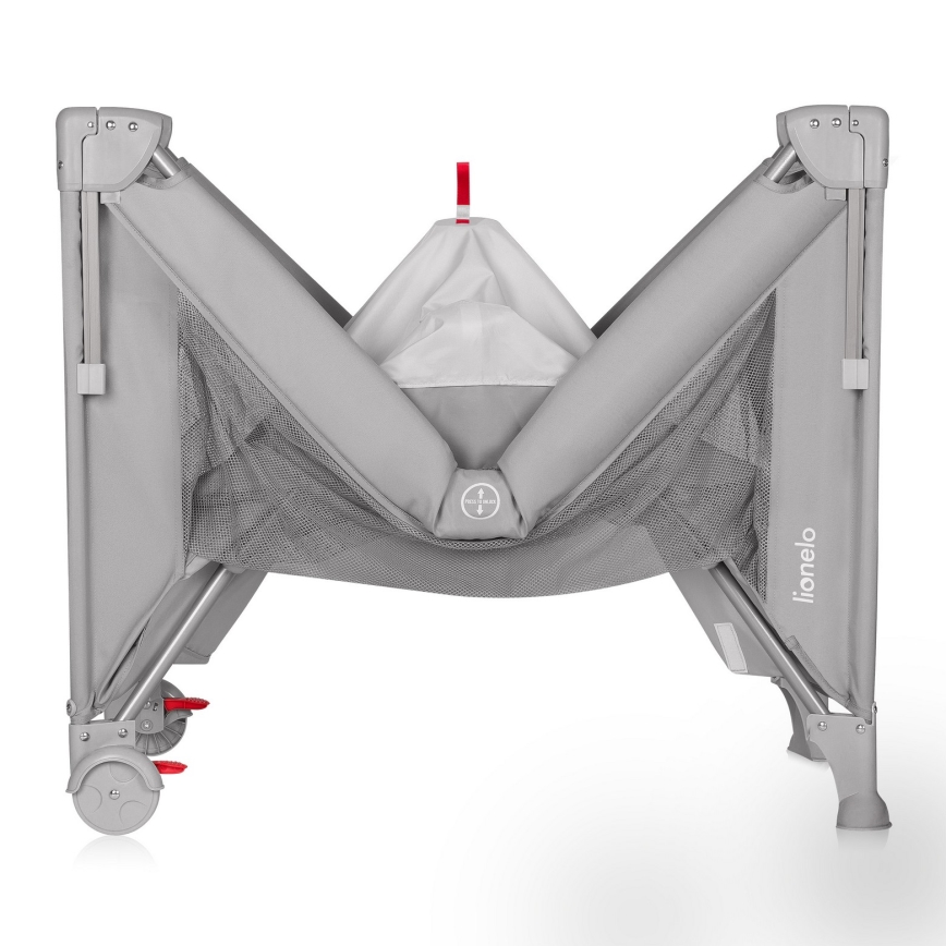 Lionelo - Rejseseng 3 i 1 ELLEN Betongrå