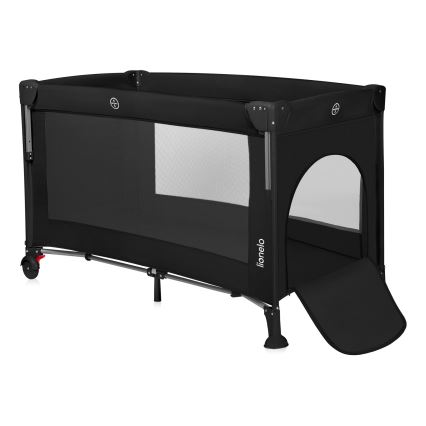 Lionelo - Rejseseng 3-i-1 ELLEN Black Carbon