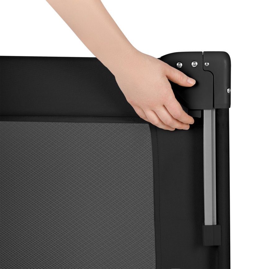 Lionelo - Rejseseng 3-i-1 ELLEN Black Carbon