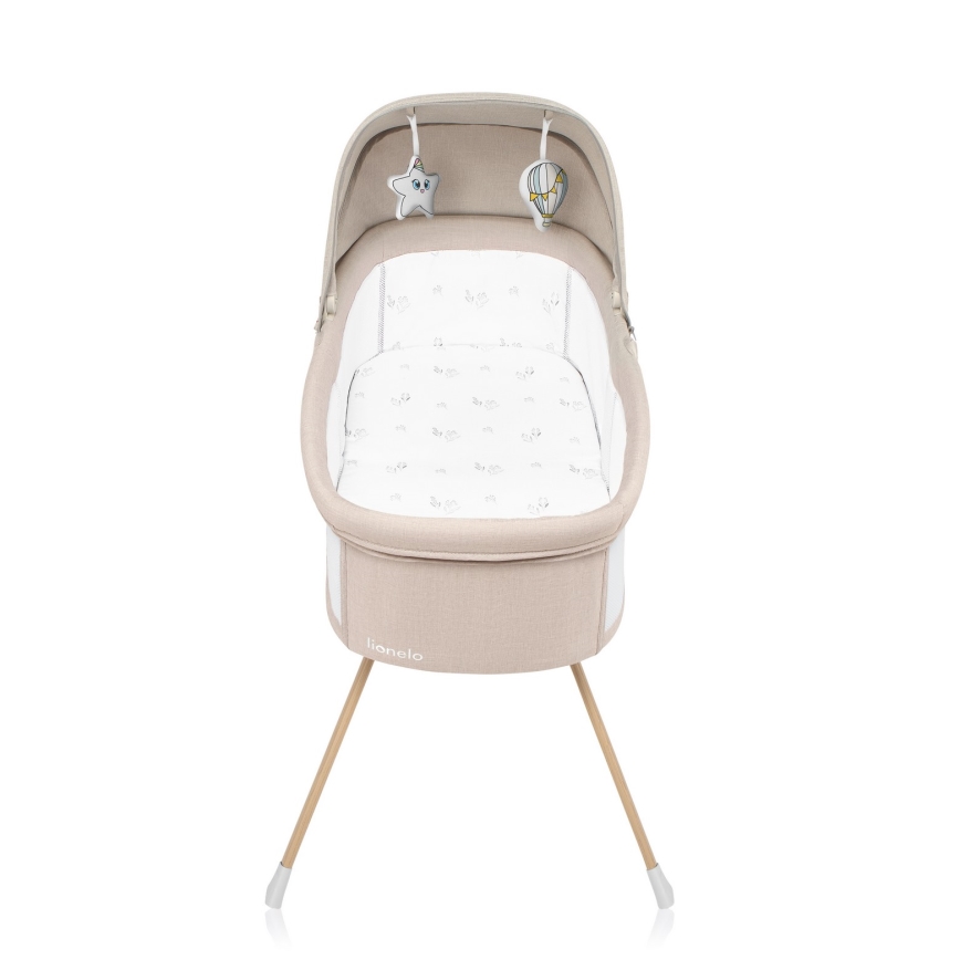 Lionelo - Rejseseng 3-i-1 MALIN EVO Beige Natural