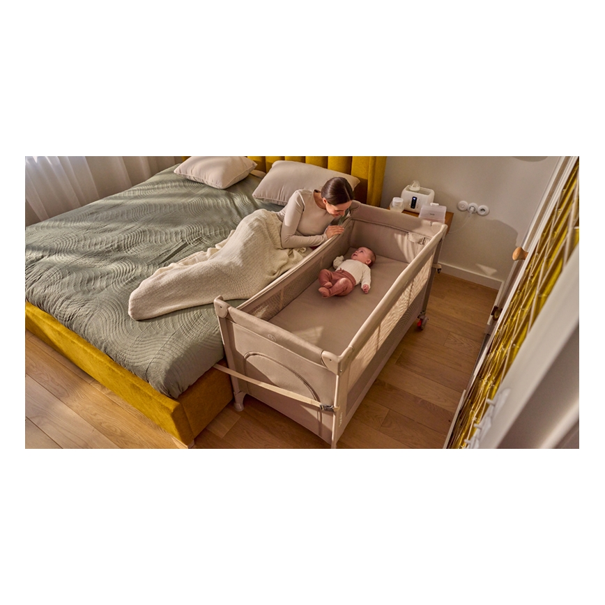 Lionelo - Rejseseng 3i1 ELLEN Beige Sand