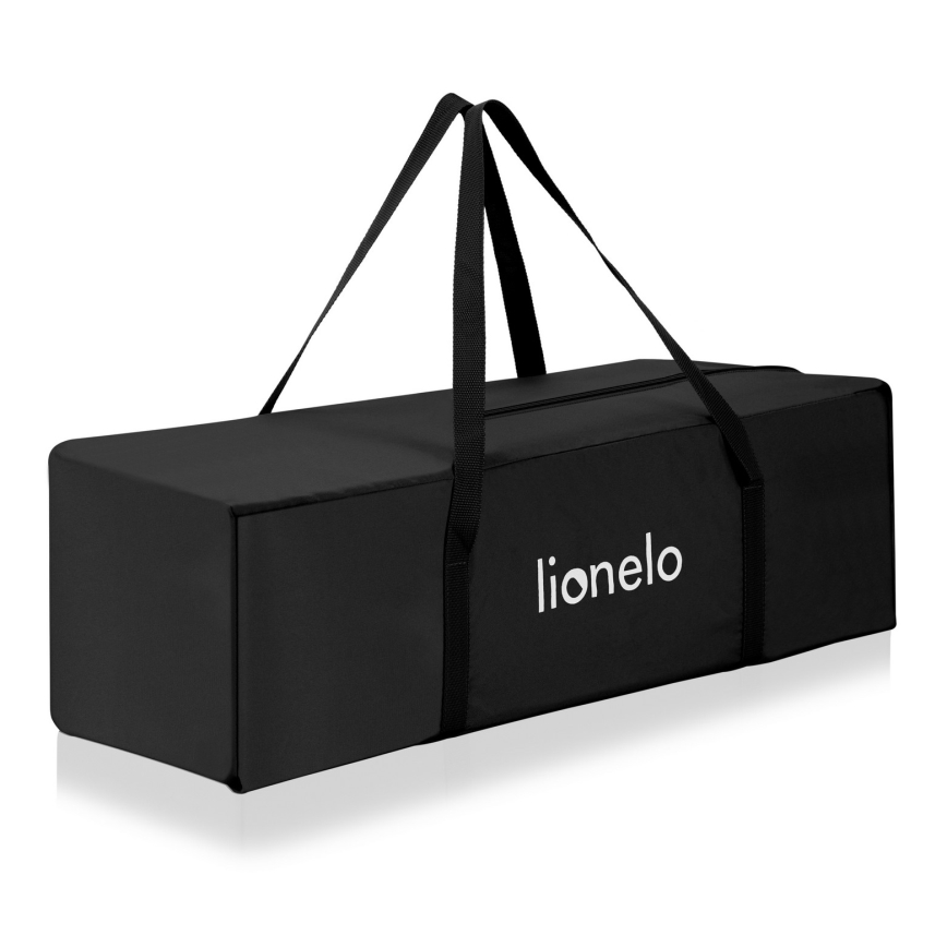 Lionelo - Rejseseng 3i1 ELLEN Sort Kulstof