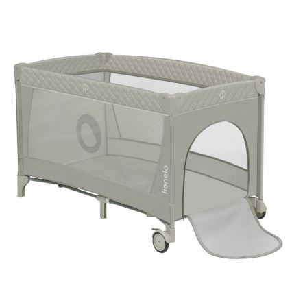 Lionelo - Rejseseng FLOWER Cappuccino