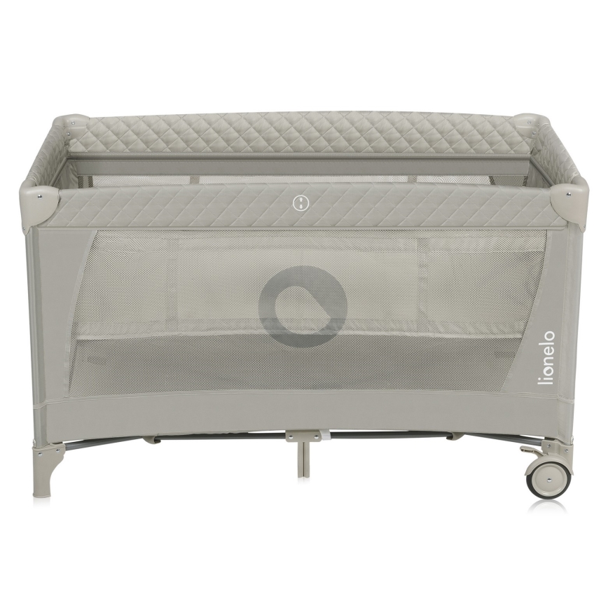 Lionelo - Rejseseng FLOWER Cappuccino